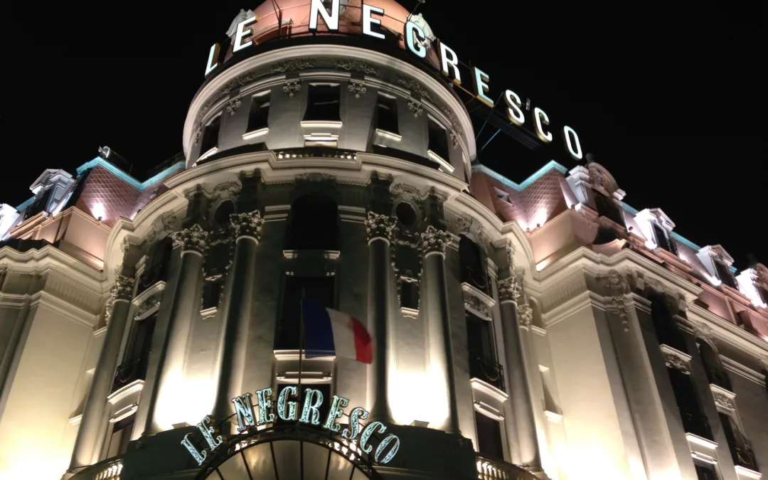 Pose de feuille d’or avec dégradé – La Rotonde du Negresco – Nice