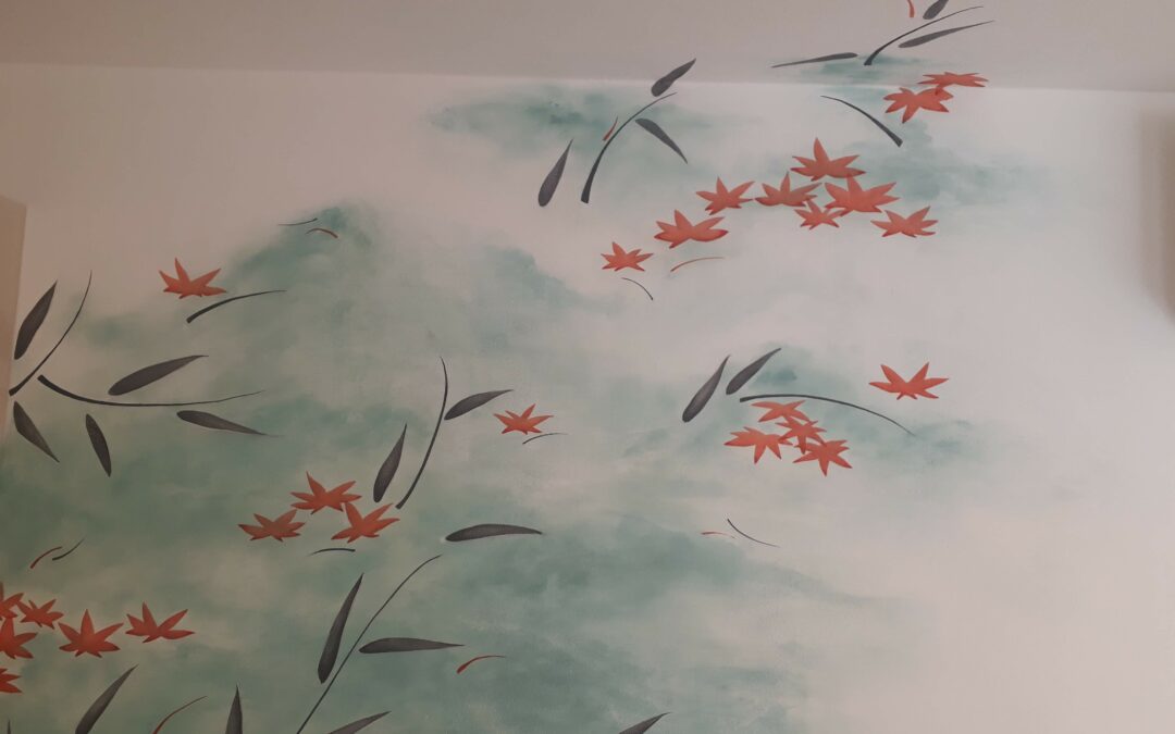 Fresque d’inspiration japonaise, particulier – Vence
