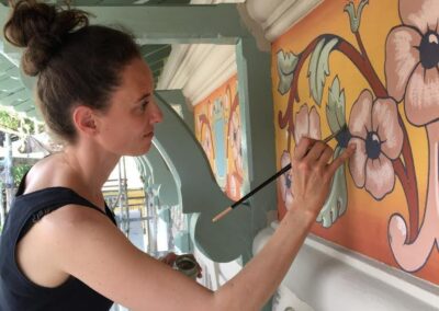 Restauration d’une frise en façade – Villefranche sur Mer