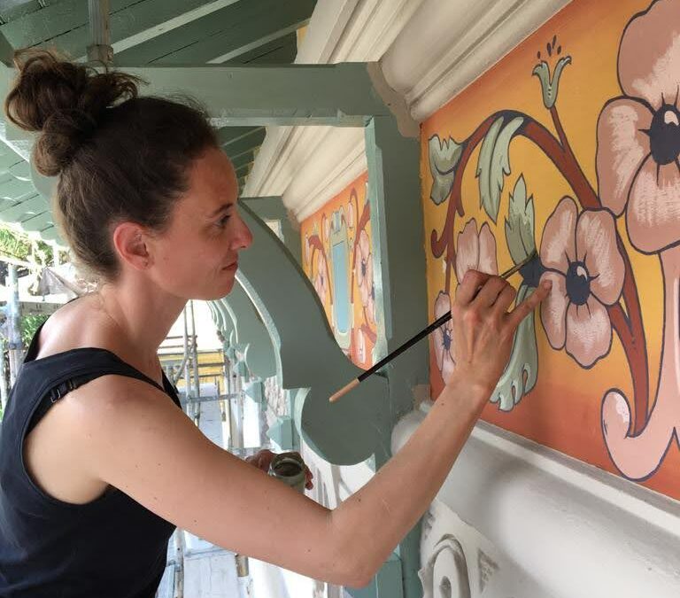 Restauration d’une frise en façade – Villefranche sur Mer