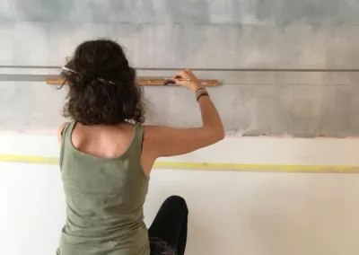 Patine effet délavé – Yelo hôtel, Nice