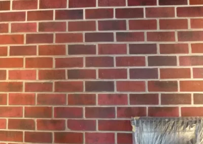 Imitation d’un mur en briques – Particulier, Valbonne